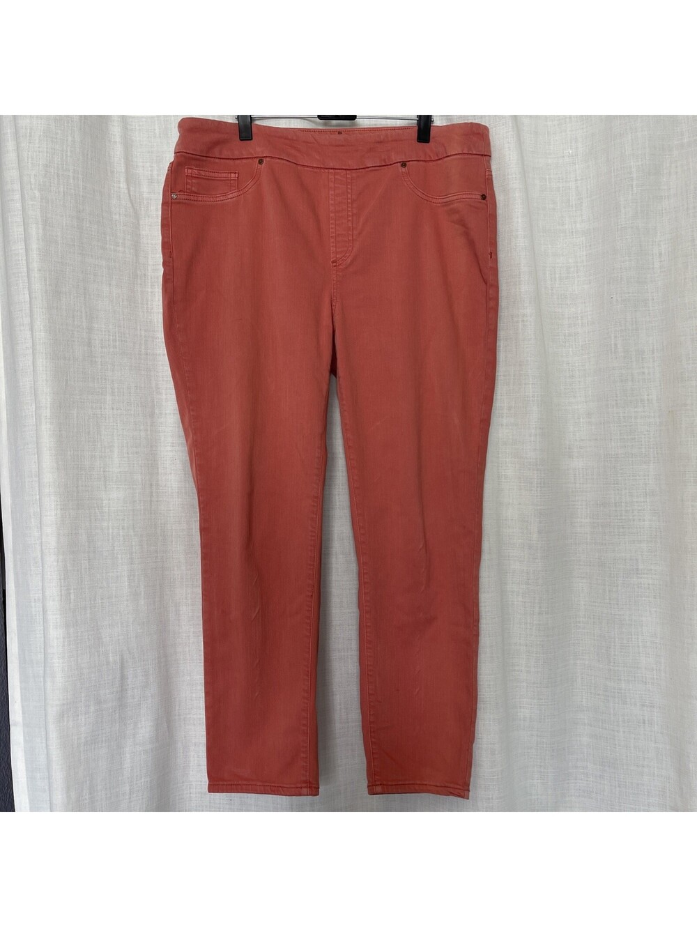 Chico’s Pumpkin Spice Colored Pull On Jogging Ankle Length Size 12 R
